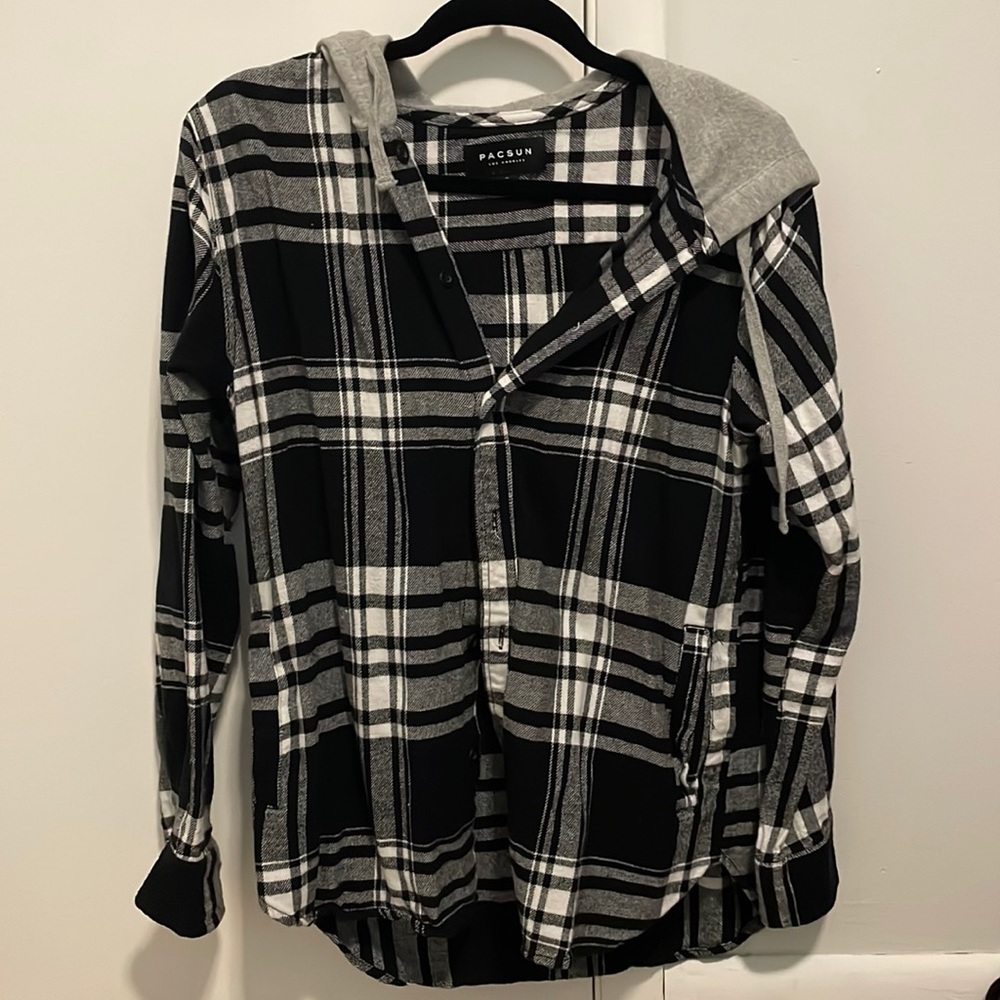 Small Hooded Flannel